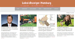 Desktop Screenshot of lokal-anzeiger-verlag.de