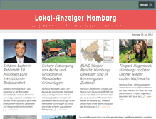 Tablet Screenshot of lokal-anzeiger-verlag.de